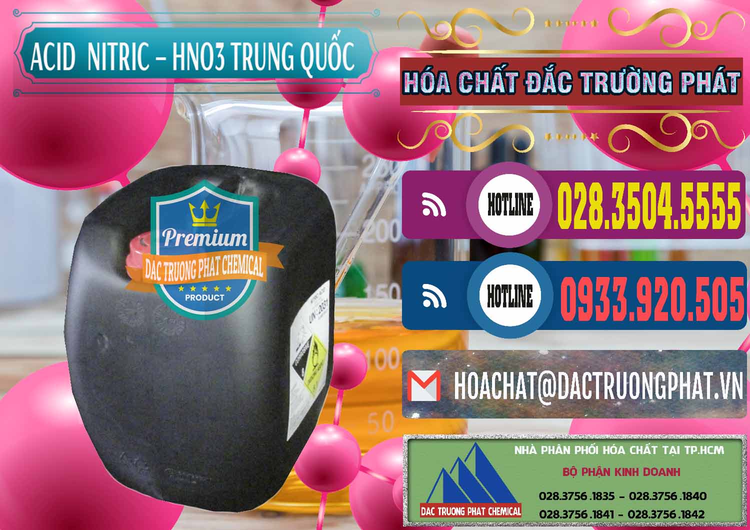 Nơi nhập khẩu _ bán Acid Nitric – Axit Nitric HNO3 68% Trung Quốc China - 0343 - Chuyên cung cấp & nhập khẩu hóa chất tại TP.HCM - muabanhoachat.com.vn