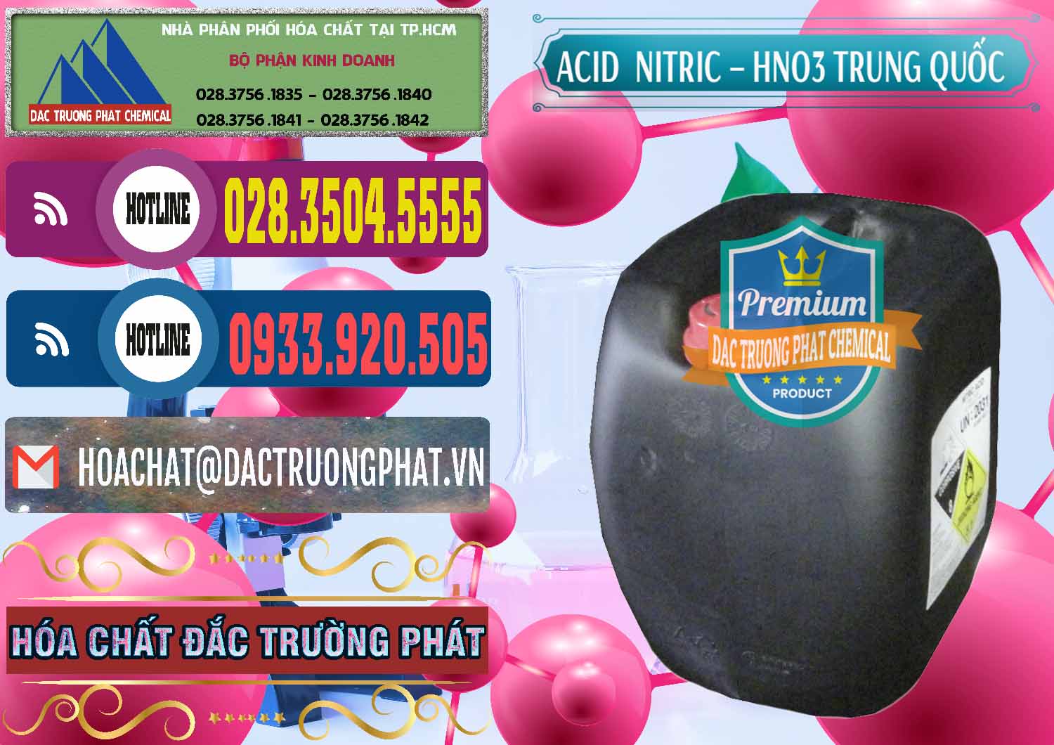 Cty bán & phân phối Acid Nitric – Axit Nitric HNO3 68% Trung Quốc China - 0343 - Phân phối - cung ứng hóa chất tại TP.HCM - muabanhoachat.com.vn
