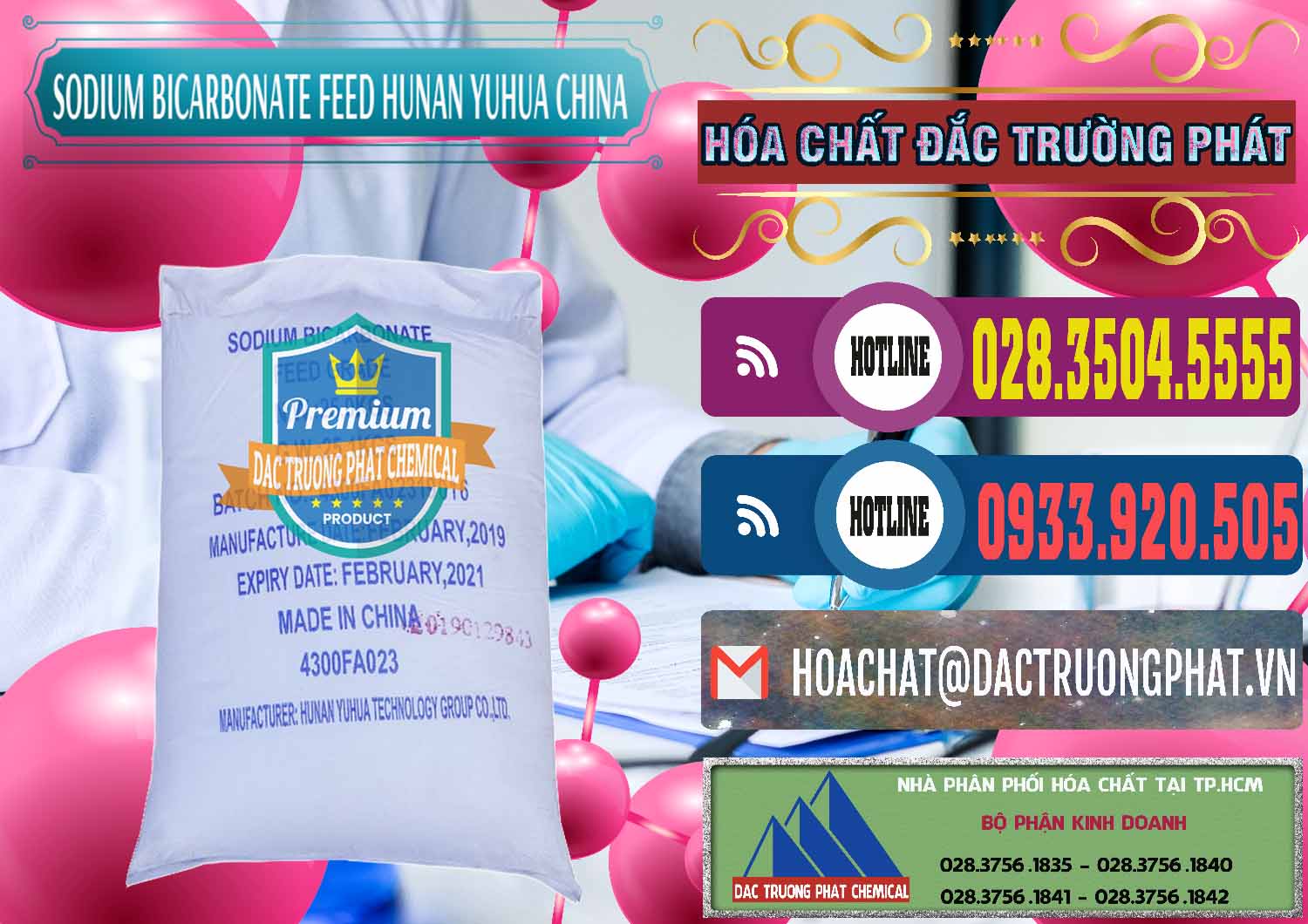 Nhà phân phối & bán Sodium Bicarbonate – Bicar NaHCO3 Feed Grade Hunan Yuhua Trung Quốc China - 0263 - Cty cung cấp _ phân phối hóa chất tại TP.HCM - muabanhoachat.com.vn