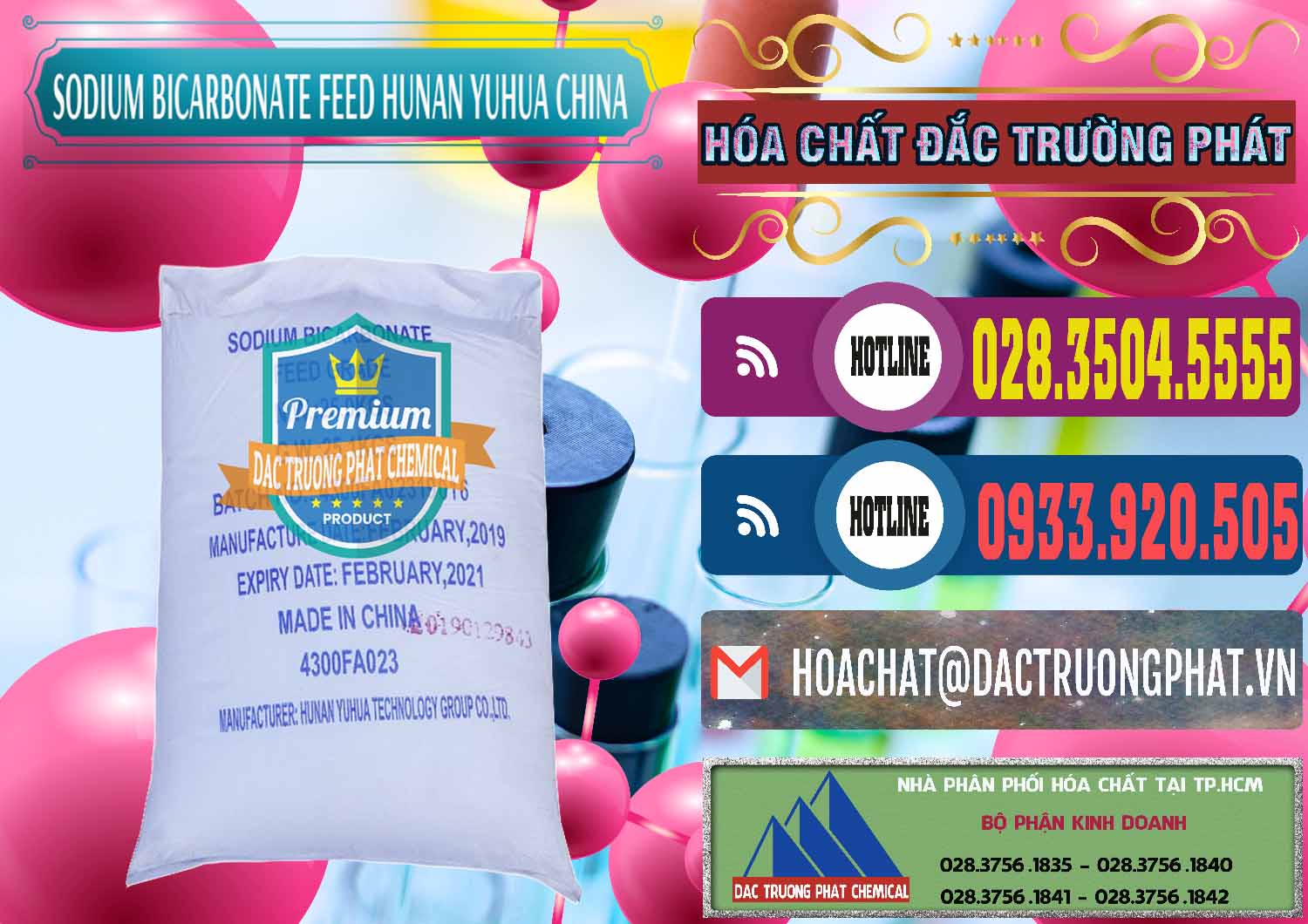 Công ty cung cấp ( bán ) Sodium Bicarbonate – Bicar NaHCO3 Feed Grade Hunan Yuhua Trung Quốc China - 0263 - Công ty chuyên nhập khẩu _ phân phối hóa chất tại TP.HCM - muabanhoachat.com.vn