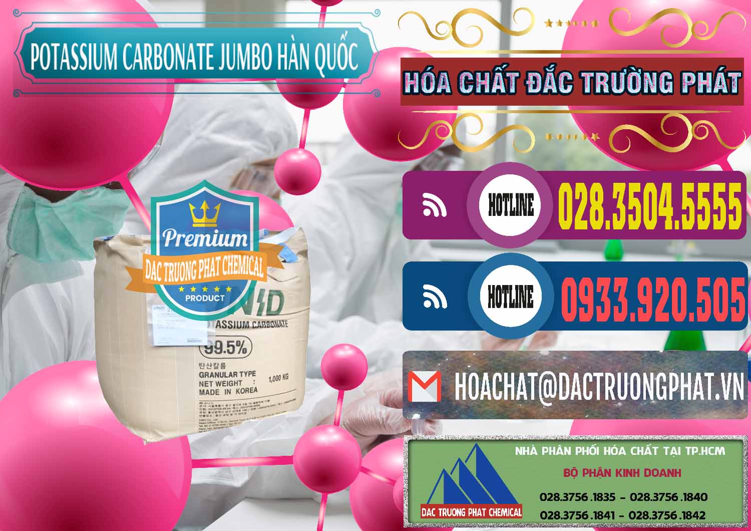 Đơn vị chuyên cung ứng - bán K2Co3 – Potassium Carbonate Jumbo Bành Unid Hàn Quốc Korea - 0434 - Công ty phân phối - cung cấp hóa chất tại TP.HCM - muabanhoachat.com.vn