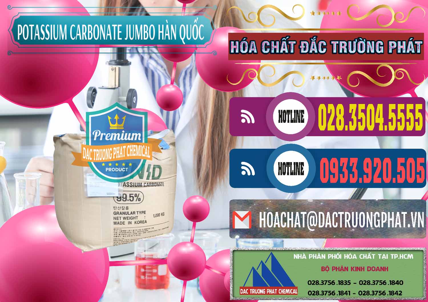 Cty chuyên phân phối & bán K2Co3 – Potassium Carbonate Jumbo Bành Unid Hàn Quốc Korea - 0434 - Công ty chuyên bán và cung cấp hóa chất tại TP.HCM - muabanhoachat.com.vn