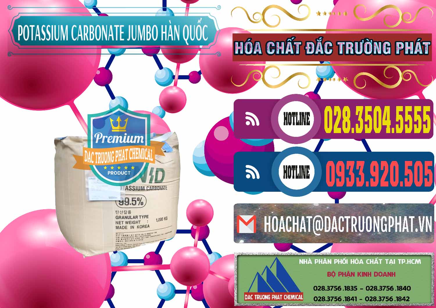 Nơi chuyên cung ứng - bán K2Co3 – Potassium Carbonate Jumbo Bành Unid Hàn Quốc Korea - 0434 - Cty nhập khẩu - phân phối hóa chất tại TP.HCM - muabanhoachat.com.vn