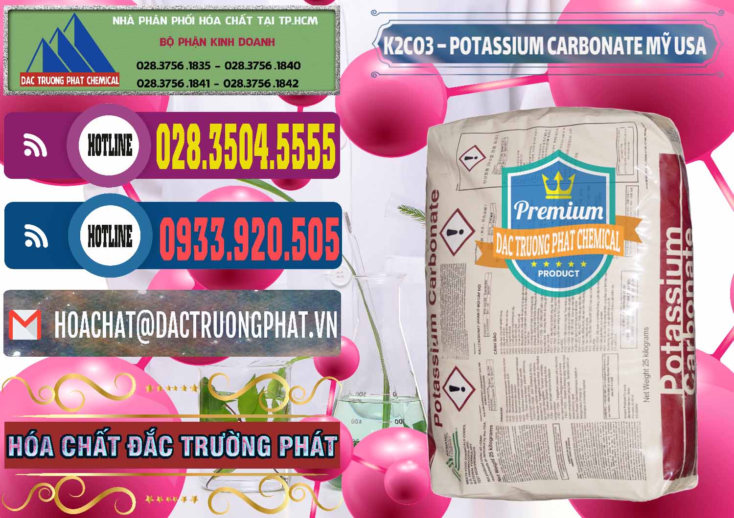 Cty cung ứng & bán K2Co3 – Potassium Carbonate Mỹ USA - 0082 - Phân phối và bán hóa chất tại TP.HCM - muabanhoachat.com.vn