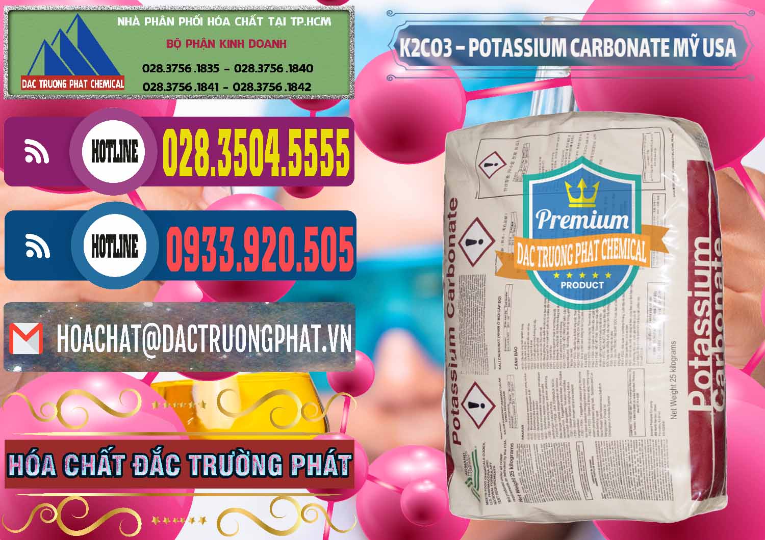 Đơn vị chuyên cung cấp & bán K2Co3 – Potassium Carbonate Mỹ USA - 0082 - Chuyên phân phối và kinh doanh hóa chất tại TP.HCM - muabanhoachat.com.vn