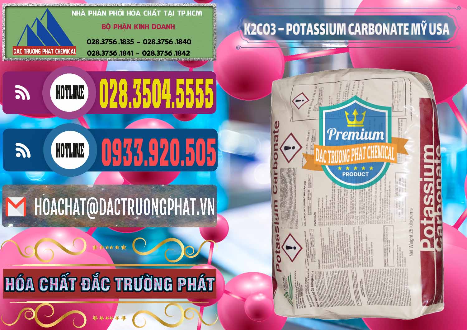 Nơi chuyên kinh doanh _ bán K2Co3 – Potassium Carbonate Mỹ USA - 0082 - Cty phân phối ( cung cấp ) hóa chất tại TP.HCM - muabanhoachat.com.vn
