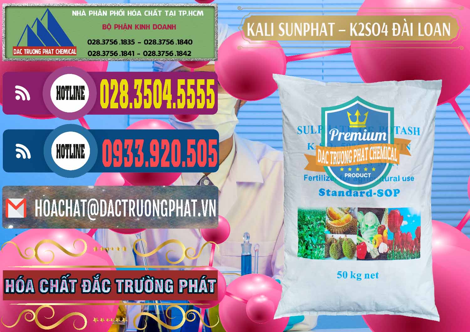 Chuyên bán & cung ứng Kali Sunphat – K2SO4 Đài Loan Taiwan - 0084 - Cty bán và phân phối hóa chất tại TP.HCM - muabanhoachat.com.vn