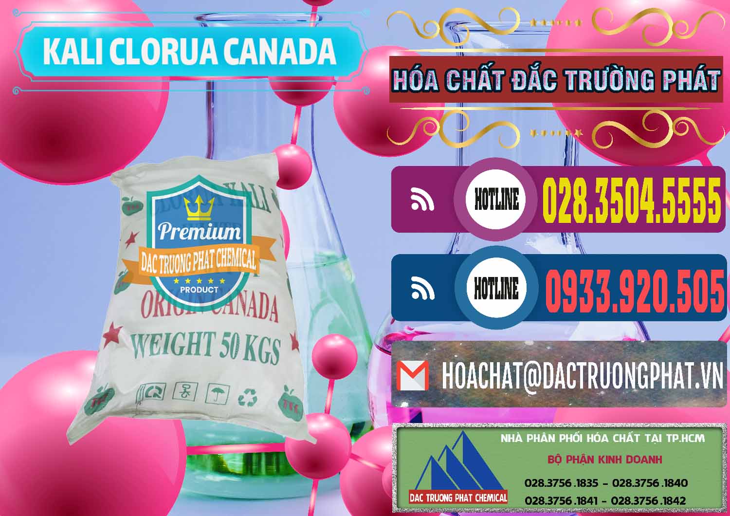 Đơn vị chuyên bán & cung ứng KCL – Kali Clorua Trắng Canada - 0437 - Nơi cung ứng _ phân phối hóa chất tại TP.HCM - muabanhoachat.com.vn