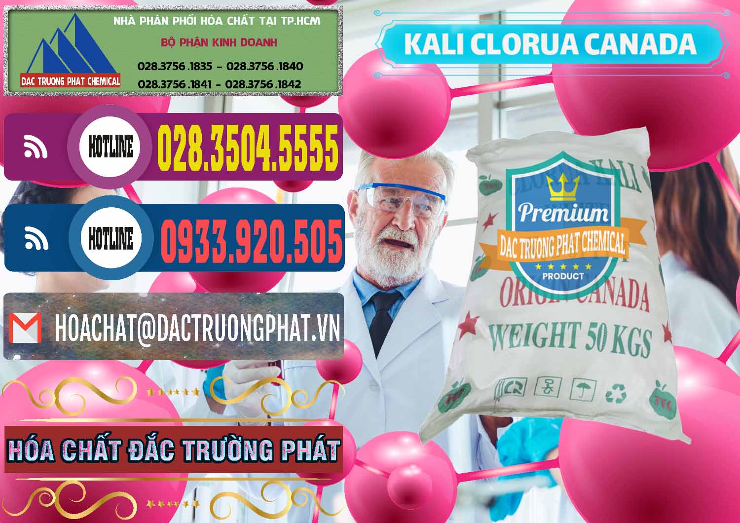 Cty chuyên phân phối _ bán KCL – Kali Clorua Trắng Canada - 0437 - Công ty bán - cung cấp hóa chất tại TP.HCM - muabanhoachat.com.vn