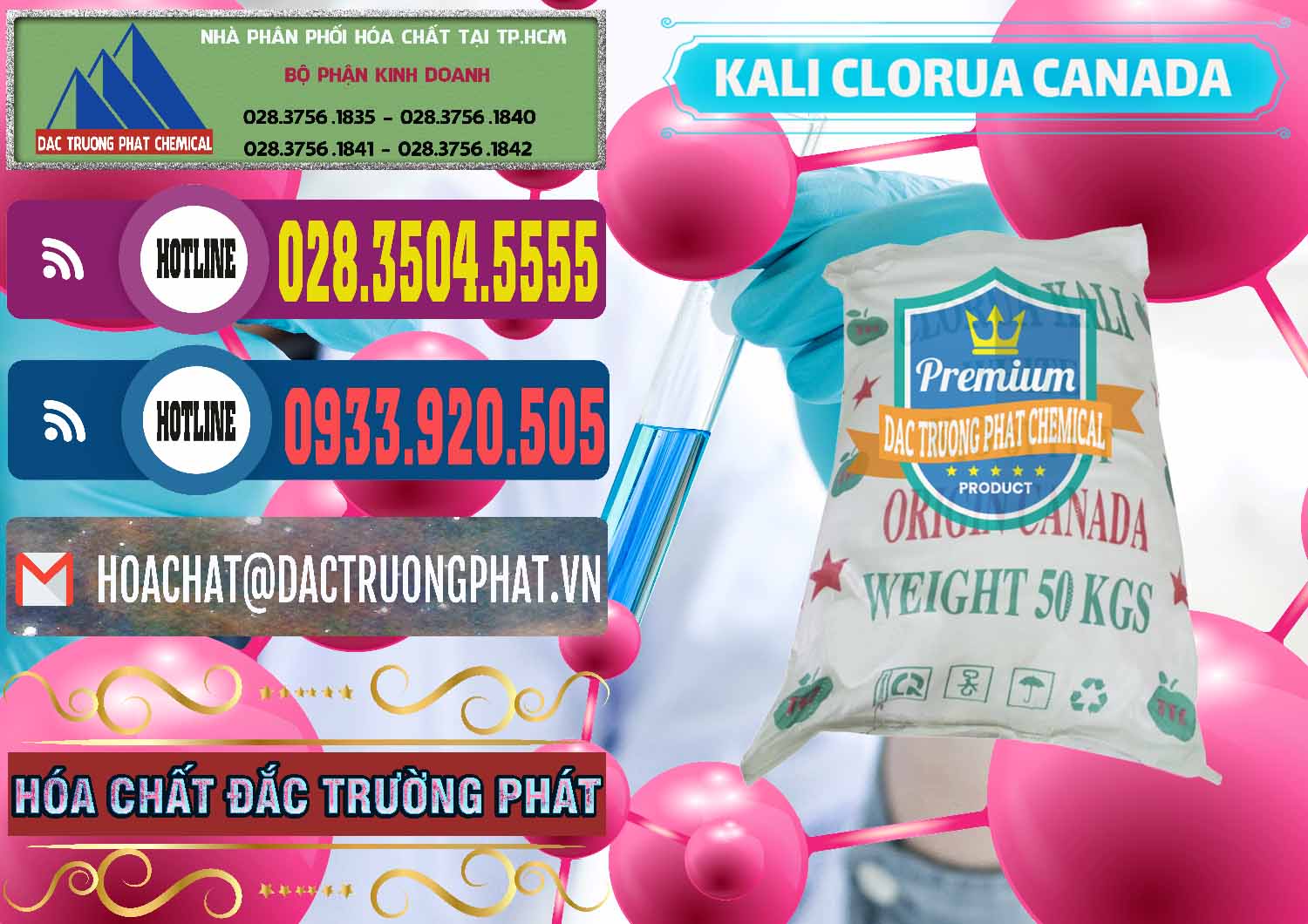 Chuyên bán ( cung cấp ) KCL – Kali Clorua Trắng Canada - 0437 - Công ty nhập khẩu và phân phối hóa chất tại TP.HCM - muabanhoachat.com.vn