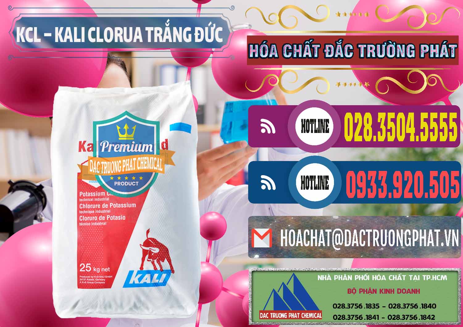 Nơi cung ứng & bán KCL – Kali Clorua Trắng Đức Germany - 0086 - Chuyên phân phối ( cung ứng ) hóa chất tại TP.HCM - muabanhoachat.com.vn