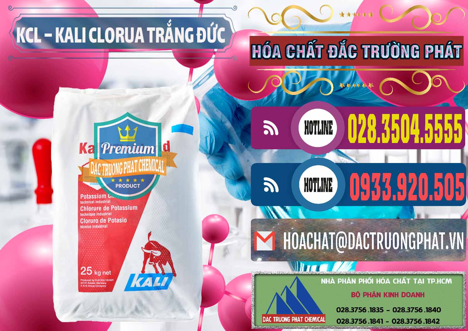 Công ty bán - cung cấp KCL – Kali Clorua Trắng Đức Germany - 0086 - Cung cấp _ phân phối hóa chất tại TP.HCM - muabanhoachat.com.vn