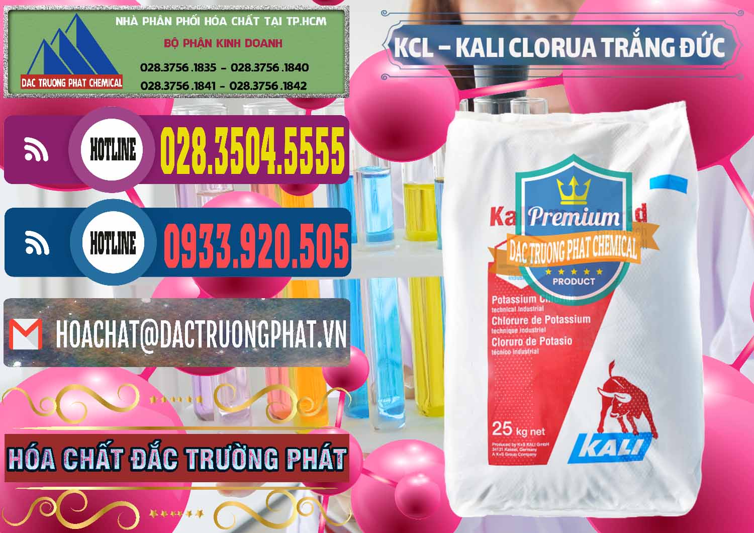Bán - phân phối KCL – Kali Clorua Trắng Đức Germany - 0086 - Cty chuyên cung cấp - nhập khẩu hóa chất tại TP.HCM - muabanhoachat.com.vn