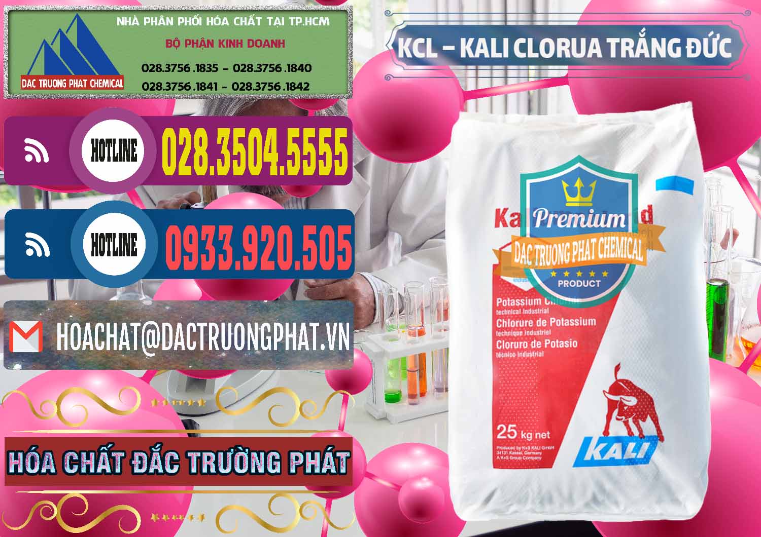 Đơn vị bán - cung cấp KCL – Kali Clorua Trắng Đức Germany - 0086 - Đơn vị chuyên phân phối và nhập khẩu hóa chất tại TP.HCM - muabanhoachat.com.vn
