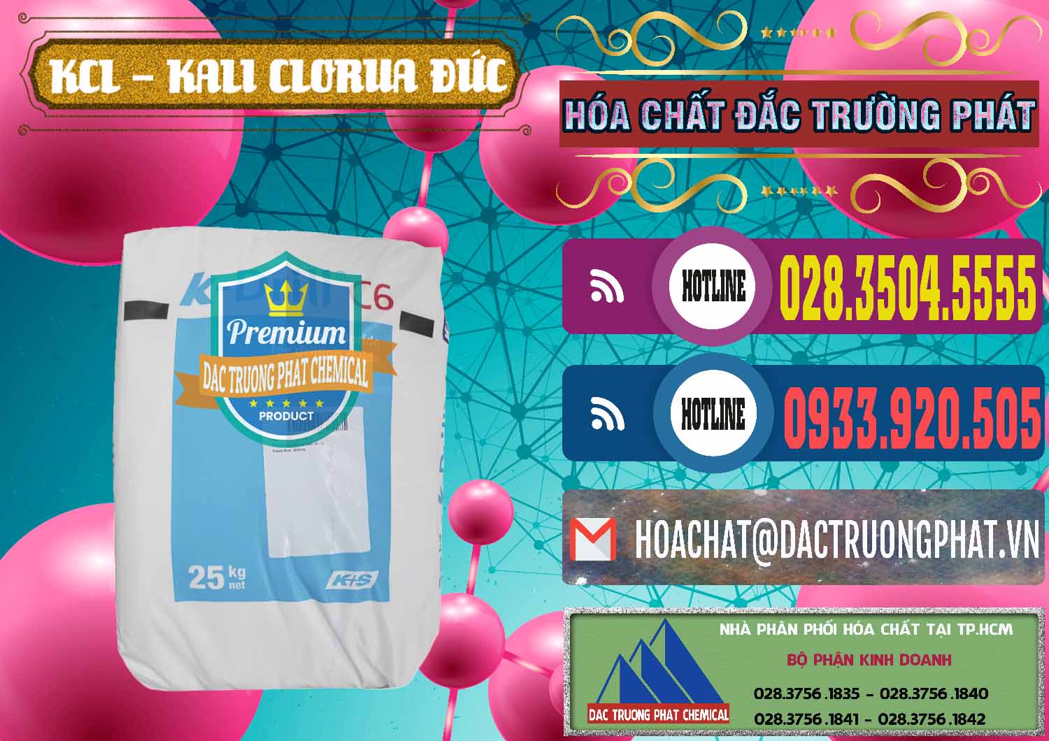 Công ty chuyên nhập khẩu _ bán KCL – Kali Clorua Trắng K DRILL Đức Germany - 0428 - Đơn vị chuyên kinh doanh và cung cấp hóa chất tại TP.HCM - muabanhoachat.com.vn
