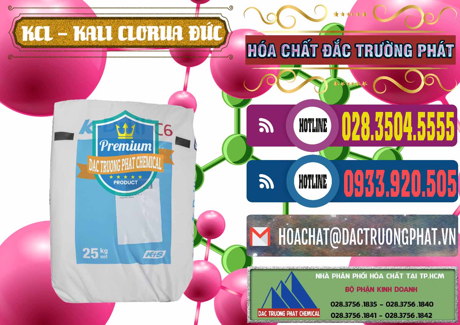 Cty cung ứng & bán KCL – Kali Clorua Trắng K DRILL Đức Germany - 0428 - Chuyên phân phối & cung cấp hóa chất tại TP.HCM - muabanhoachat.com.vn