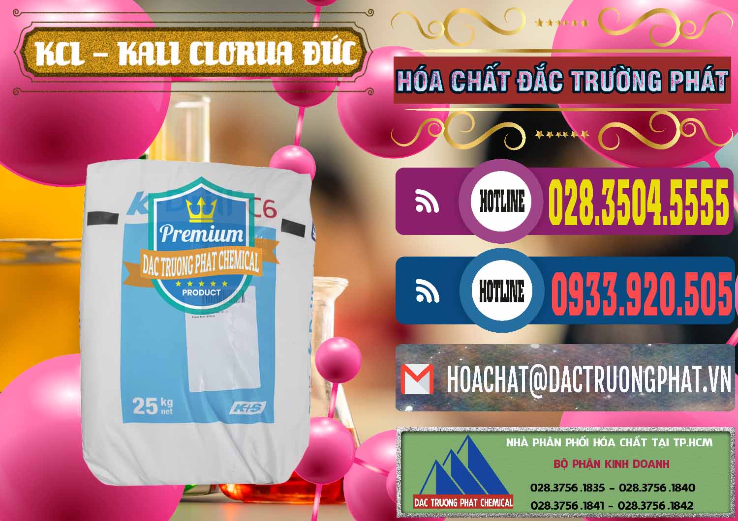 Chuyên phân phối & bán KCL – Kali Clorua Trắng K DRILL Đức Germany - 0428 - Chuyên phân phối & cung ứng hóa chất tại TP.HCM - muabanhoachat.com.vn