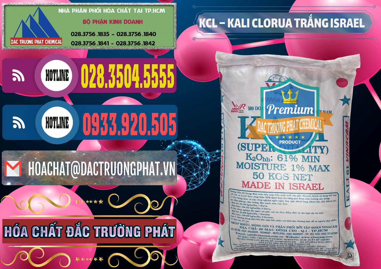 Đơn vị nhập khẩu - bán KCL – Kali Clorua Trắng Israel - 0087 - Cung cấp & bán hóa chất tại TP.HCM - muabanhoachat.com.vn