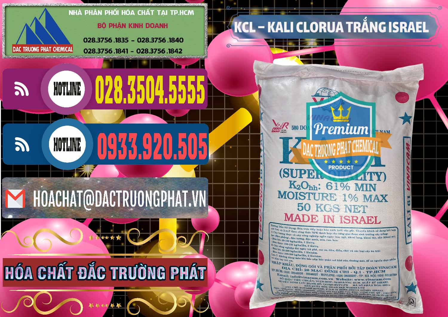 Đơn vị bán và cung ứng KCL – Kali Clorua Trắng Israel - 0087 - Cty chuyên kinh doanh ( phân phối ) hóa chất tại TP.HCM - muabanhoachat.com.vn