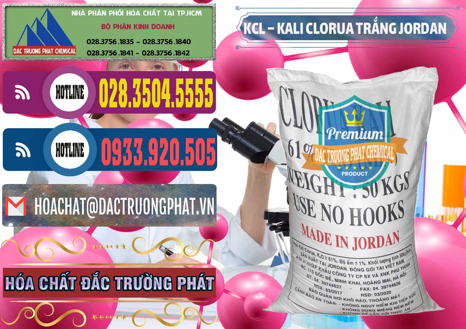 Cty bán _ cung ứng KCL – Kali Clorua Trắng Jordan - 0088 - Chuyên nhập khẩu ( cung cấp ) hóa chất tại TP.HCM - muabanhoachat.com.vn