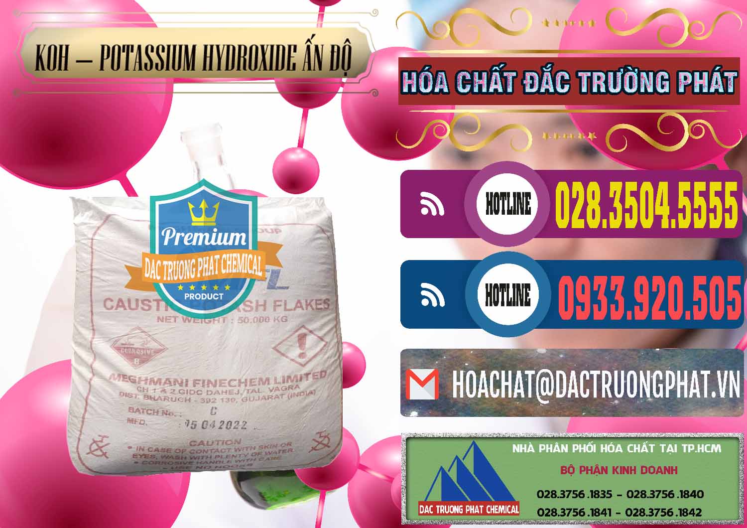 Bán _ phân phối KOH ( 90%) – Potassium Hydroxide Ấn Độ India - 0352 - Nơi chuyên cung cấp và bán hóa chất tại TP.HCM - muabanhoachat.com.vn