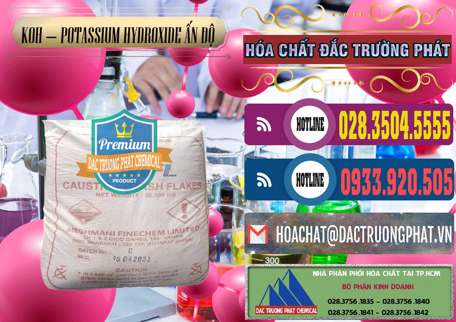 Bán _ cung ứng KOH ( 90%) – Potassium Hydroxide Ấn Độ India - 0352 - Đơn vị chuyên cung cấp & kinh doanh hóa chất tại TP.HCM - muabanhoachat.com.vn