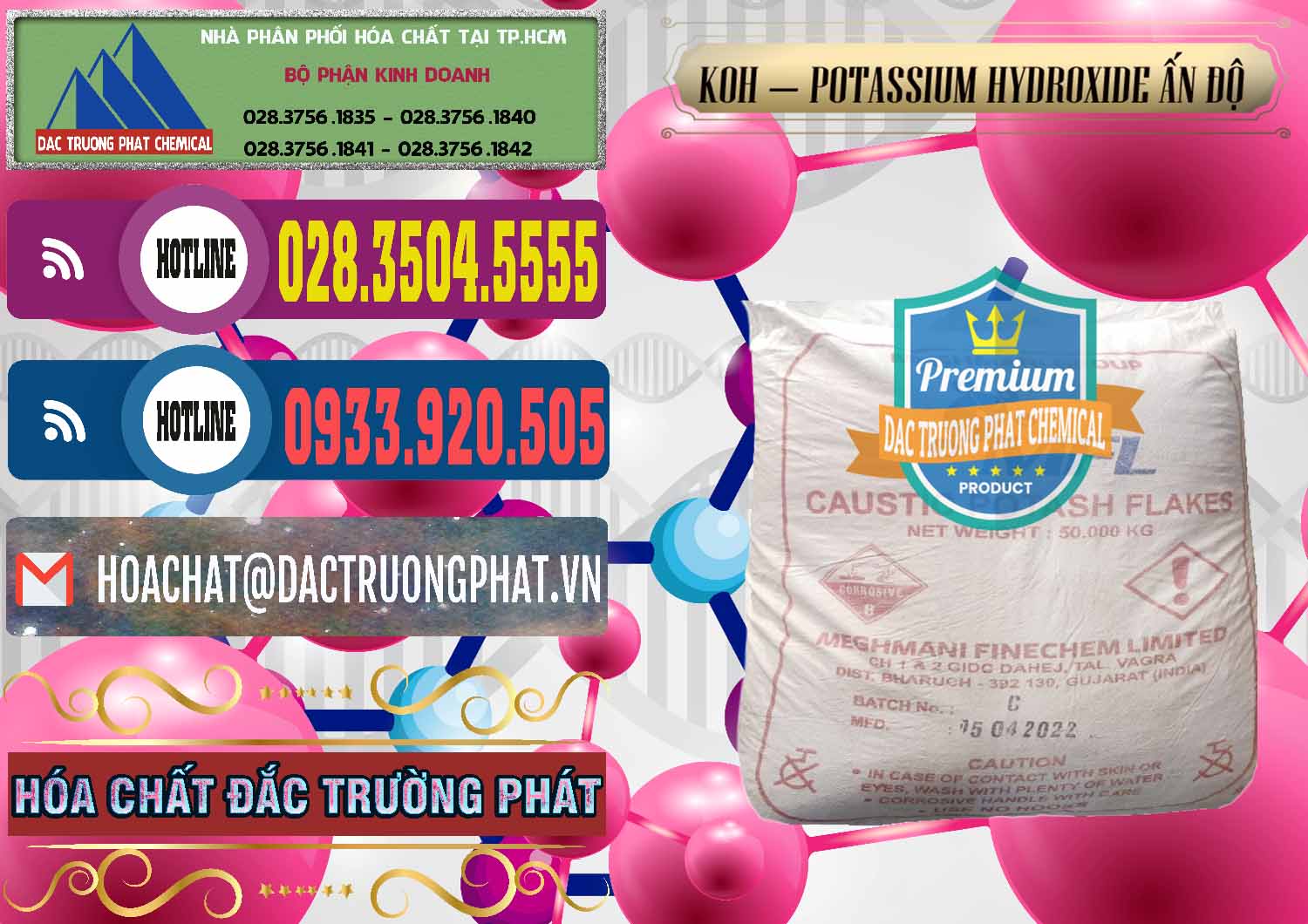 Đơn vị cung cấp ( bán ) KOH ( 90%) – Potassium Hydroxide Ấn Độ India - 0352 - Cty chuyên nhập khẩu - cung cấp hóa chất tại TP.HCM - muabanhoachat.com.vn
