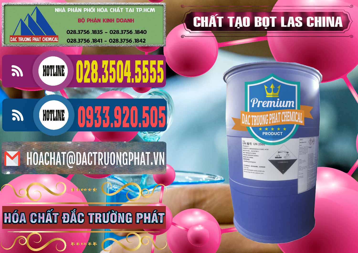 Công ty cung cấp & bán Chất tạo bọt Las Trung Quốc China - 0451 - Cung cấp _ bán hóa chất tại TP.HCM - muabanhoachat.com.vn