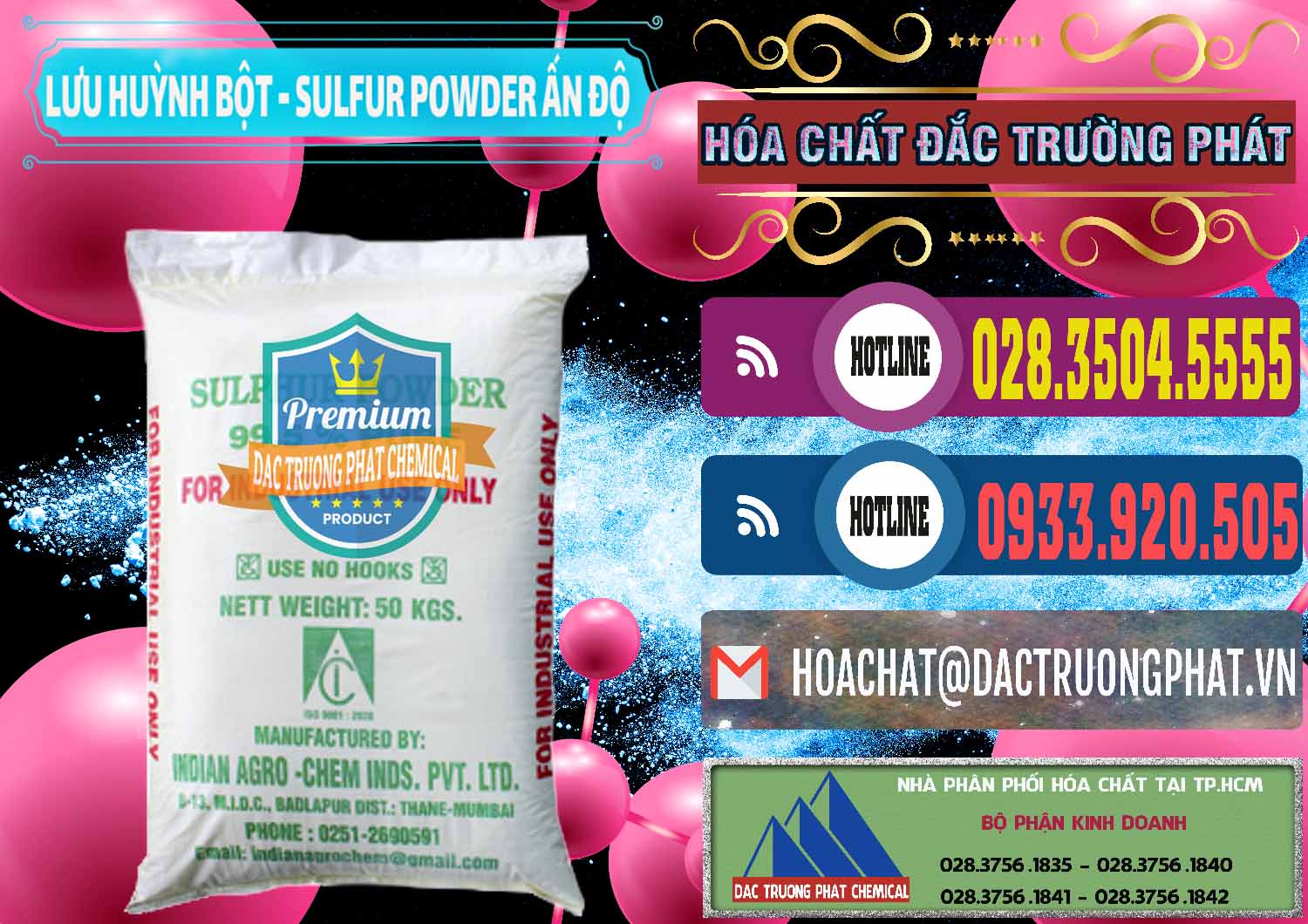 Nơi chuyên bán & cung cấp Lưu huỳnh Bột - Sulfur Powder Ấn Độ India - 0347 - Đơn vị nhập khẩu _ cung cấp hóa chất tại TP.HCM - muabanhoachat.com.vn