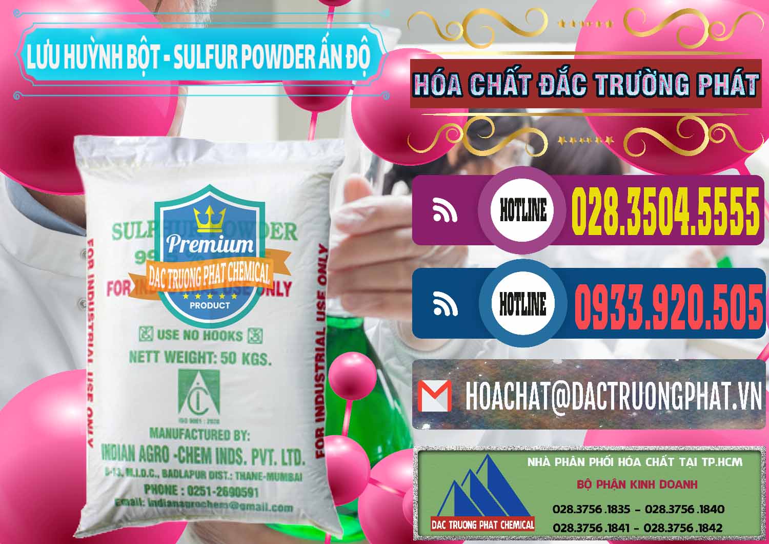 Nơi chuyên cung cấp - bán Lưu huỳnh Bột - Sulfur Powder Ấn Độ India - 0347 - Nơi chuyên cung cấp - bán hóa chất tại TP.HCM - muabanhoachat.com.vn