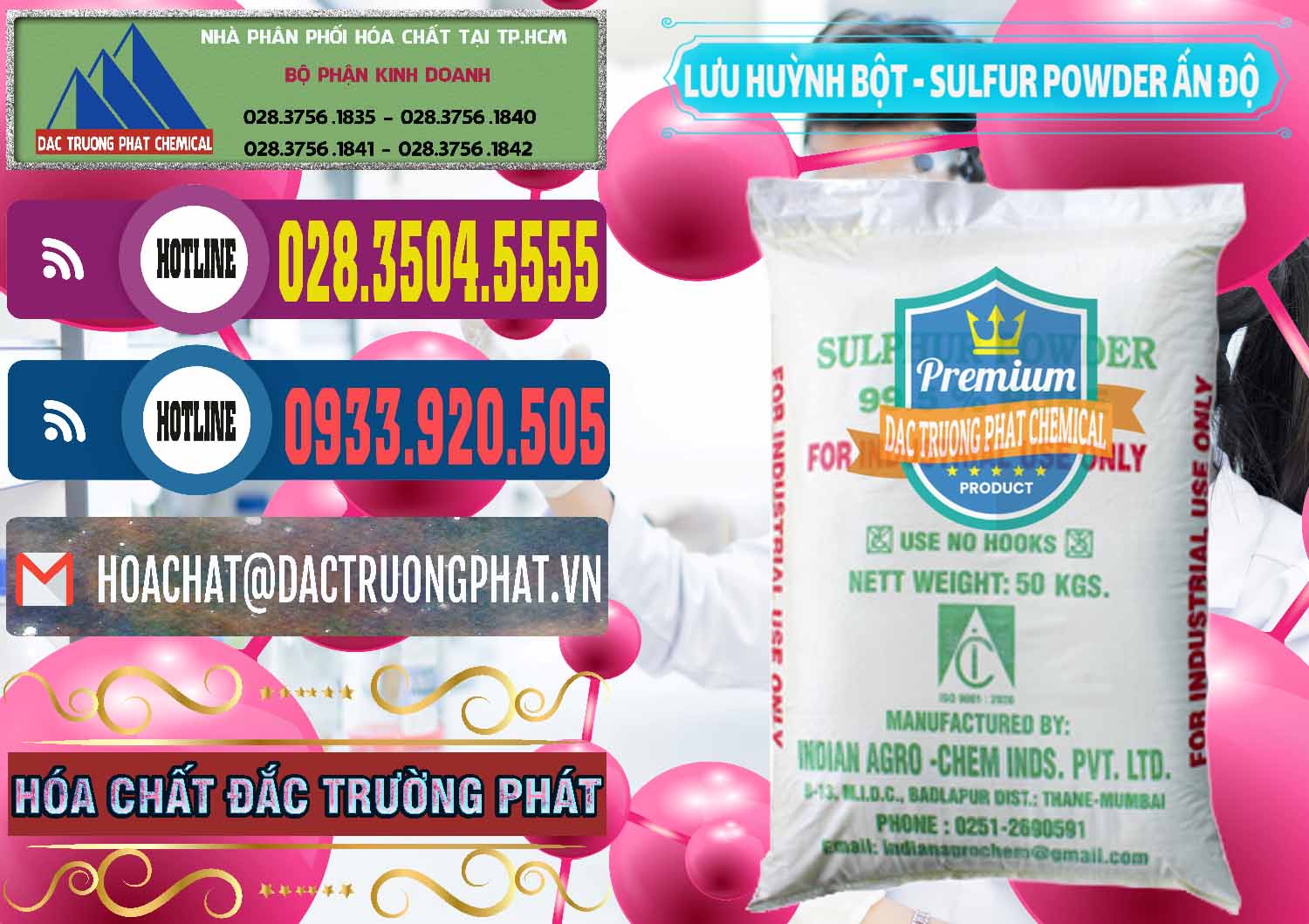 Chuyên cung cấp & bán Lưu huỳnh Bột - Sulfur Powder Ấn Độ India - 0347 - Cty chuyên cung cấp và bán hóa chất tại TP.HCM - muabanhoachat.com.vn