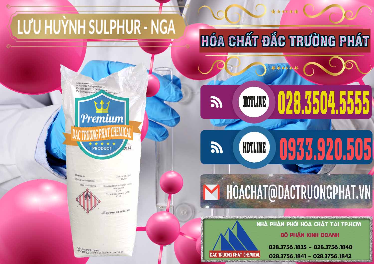 Cty cung cấp _ bán Lưu huỳnh Hạt - Sulfur Nga Russia - 0200 - Cty chuyên phân phối & kinh doanh hóa chất tại TP.HCM - muabanhoachat.com.vn