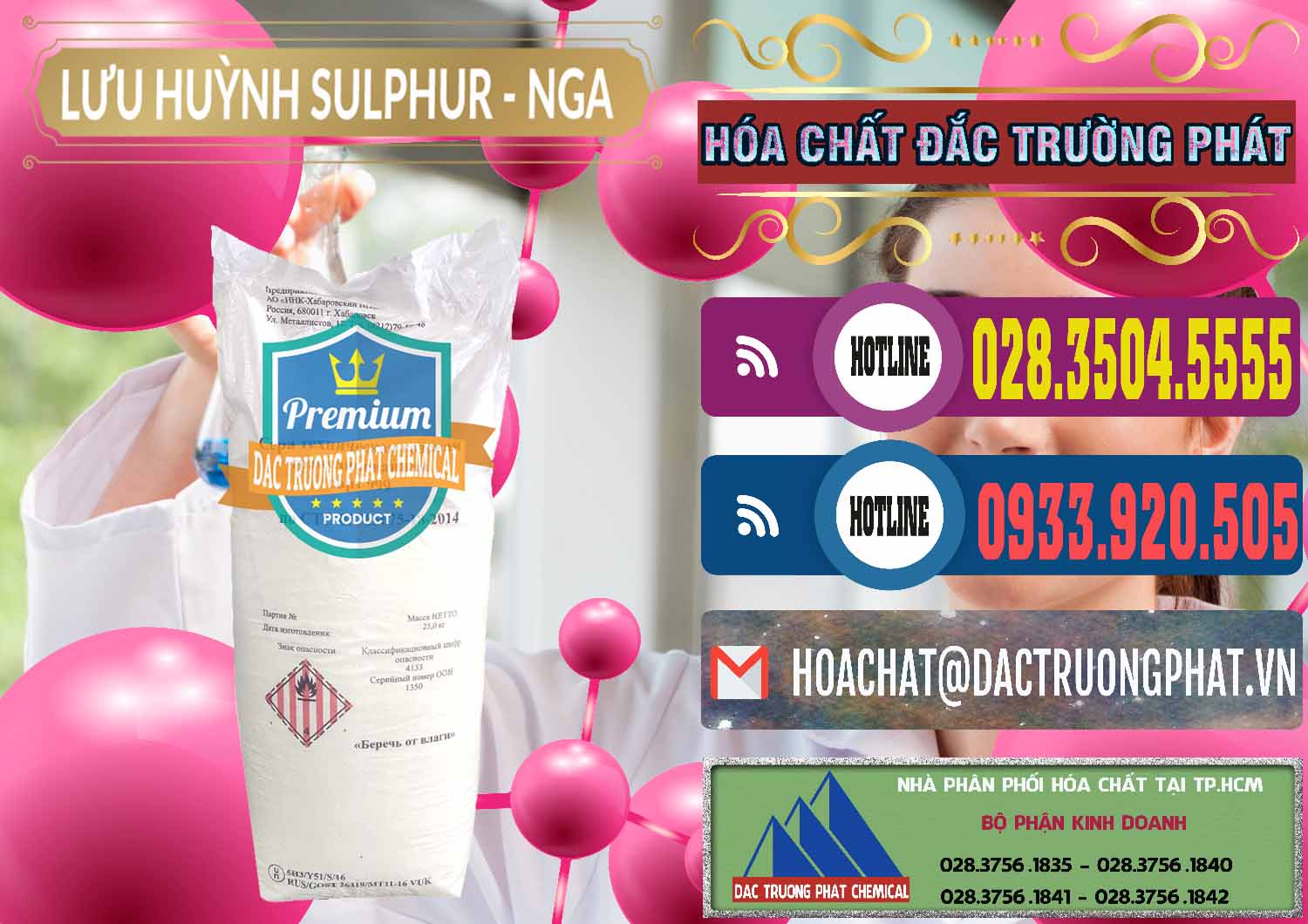 Cty kinh doanh & bán Lưu huỳnh Hạt - Sulfur Nga Russia - 0200 - Công ty nhập khẩu - cung cấp hóa chất tại TP.HCM - muabanhoachat.com.vn