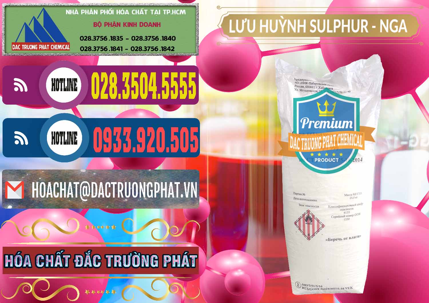 Chuyên phân phối _ bán Lưu huỳnh Hạt - Sulfur Nga Russia - 0200 - Cty chuyên cung cấp _ bán hóa chất tại TP.HCM - muabanhoachat.com.vn