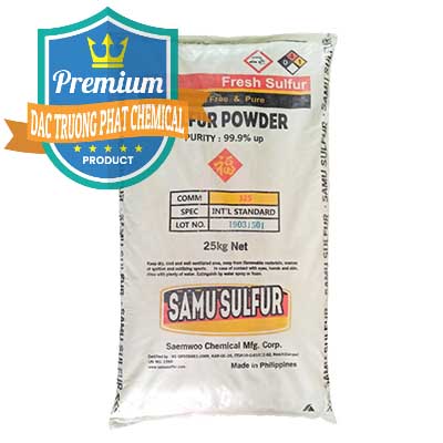 Nhà cung ứng _ bán Lưu huỳnh Bột - Sulfur Powder Samu Philippines - 0201 - Đơn vị bán ( phân phối ) hóa chất tại TP.HCM - muabanhoachat.com.vn