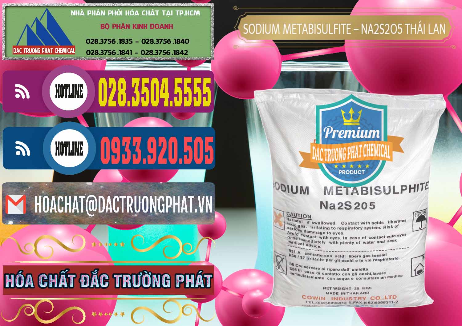 Chuyên bán & cung ứng Sodium Metabisulfite - NA2S2O5 Thái Lan Cowin - 0145 - Công ty chuyên kinh doanh _ cung cấp hóa chất tại TP.HCM - muabanhoachat.com.vn