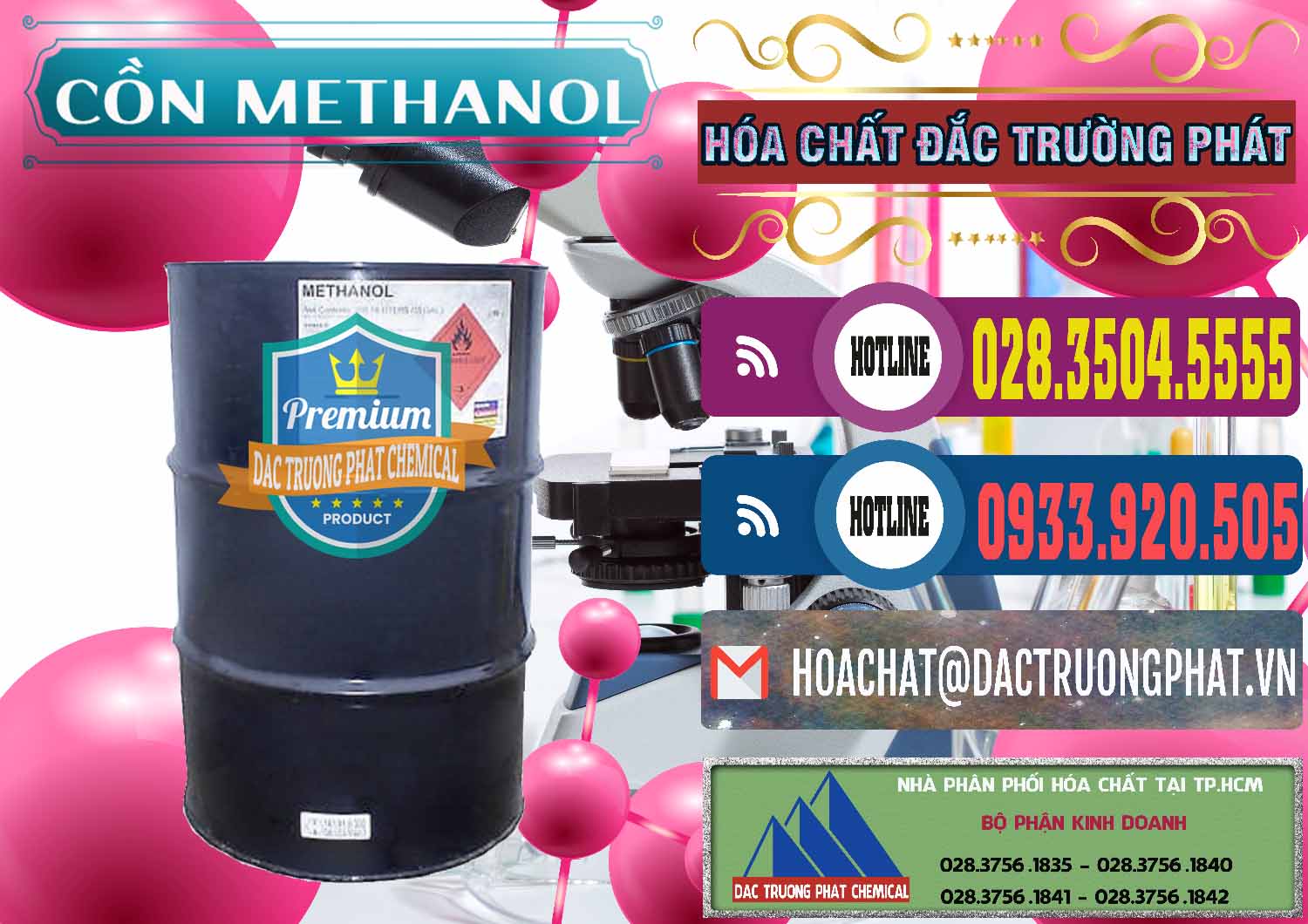 Nơi chuyên nhập khẩu _ bán Cồn Methanol - Methyl Alcohol Mã Lai Malaysia - 0331 - Công ty nhập khẩu _ cung cấp hóa chất tại TP.HCM - muabanhoachat.com.vn