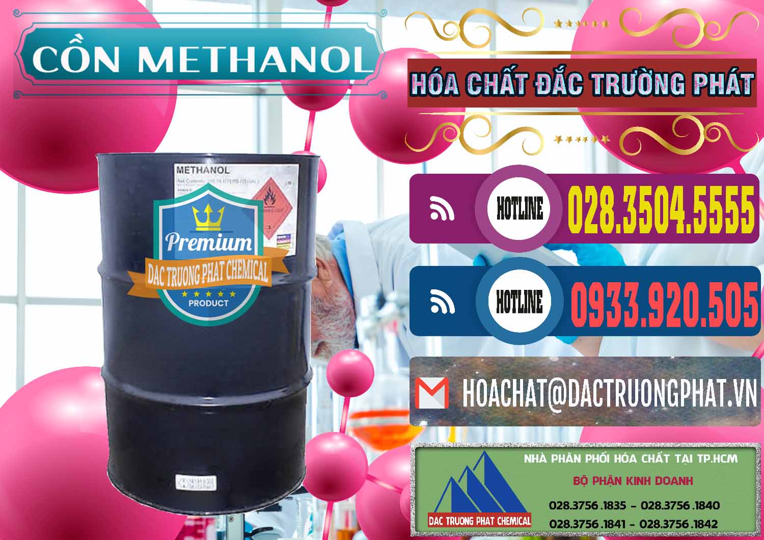 Đơn vị chuyên cung ứng ( bán ) Cồn Methanol - Methyl Alcohol Mã Lai Malaysia - 0331 - Đơn vị phân phối ( cung cấp ) hóa chất tại TP.HCM - muabanhoachat.com.vn