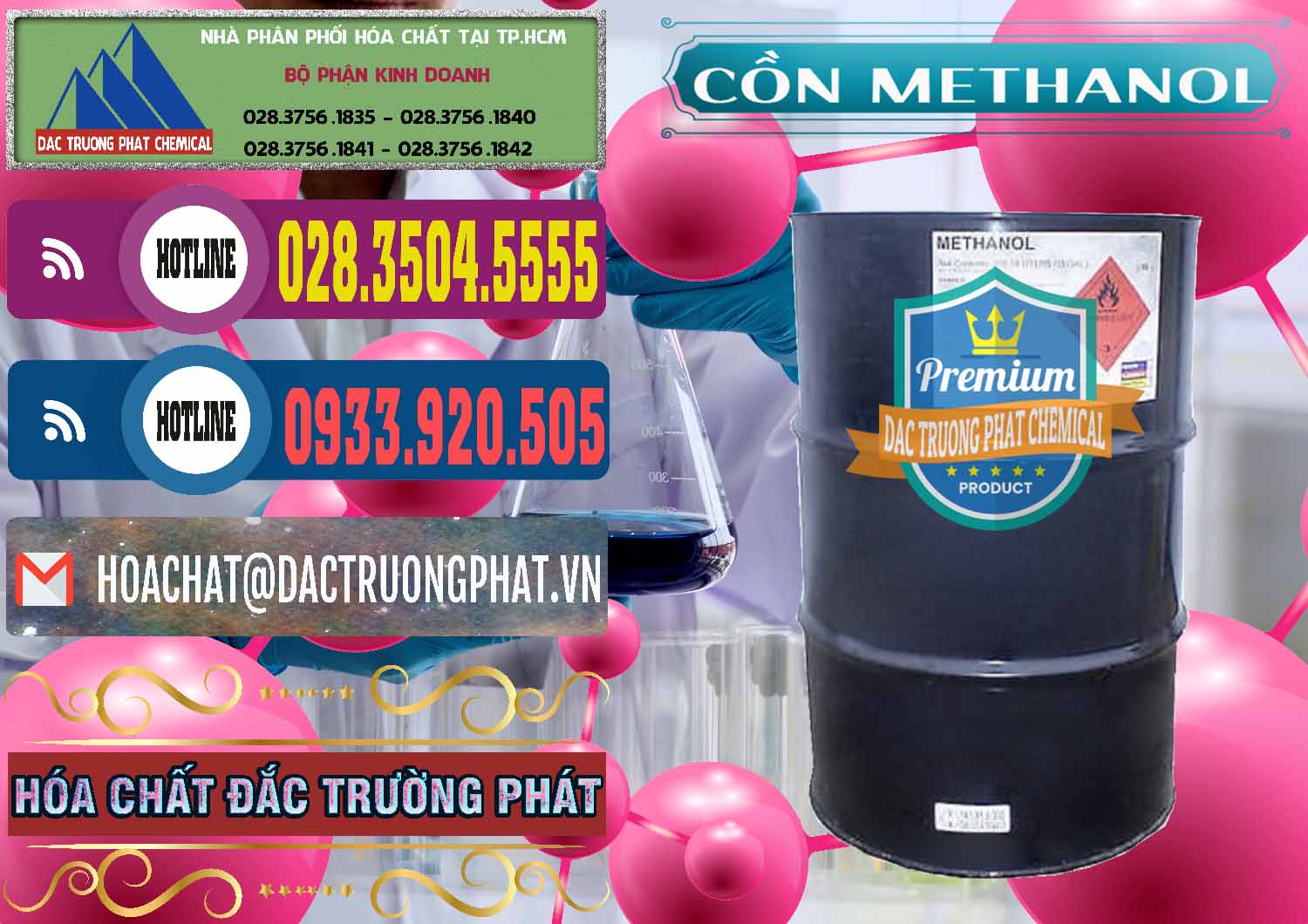 Cty bán & phân phối Cồn Methanol - Methyl Alcohol Mã Lai Malaysia - 0331 - Công ty chuyên kinh doanh - phân phối hóa chất tại TP.HCM - muabanhoachat.com.vn
