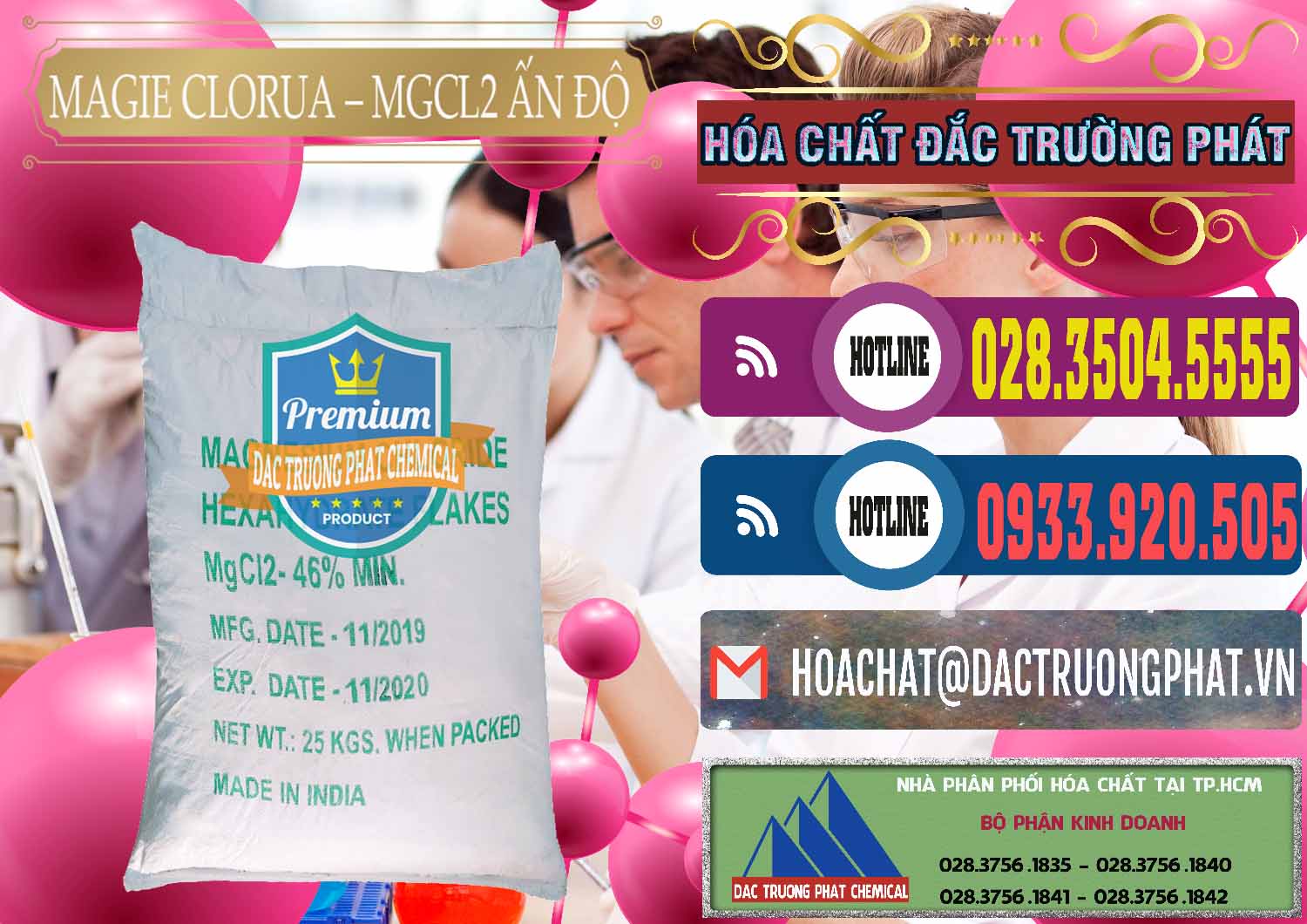 Đơn vị cung cấp _ bán Magie Clorua – MGCL2 46% Dạng Vảy Ấn Độ India - 0092 - Nơi cung ứng và phân phối hóa chất tại TP.HCM - muabanhoachat.com.vn