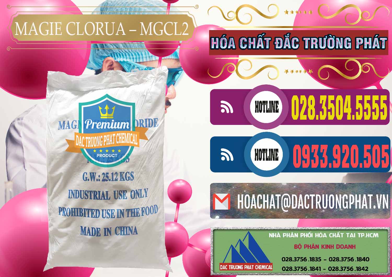 Bán & cung ứng Magie Clorua – MGCL2 96% Dạng Vảy Trung Quốc China - 0091 - Nhập khẩu ( cung cấp ) hóa chất tại TP.HCM - muabanhoachat.com.vn