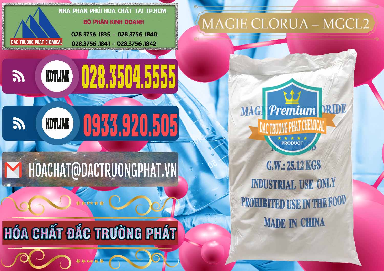 Bán và cung cấp Magie Clorua – MGCL2 96% Dạng Vảy Trung Quốc China - 0091 - Nơi phân phối ( bán ) hóa chất tại TP.HCM - muabanhoachat.com.vn