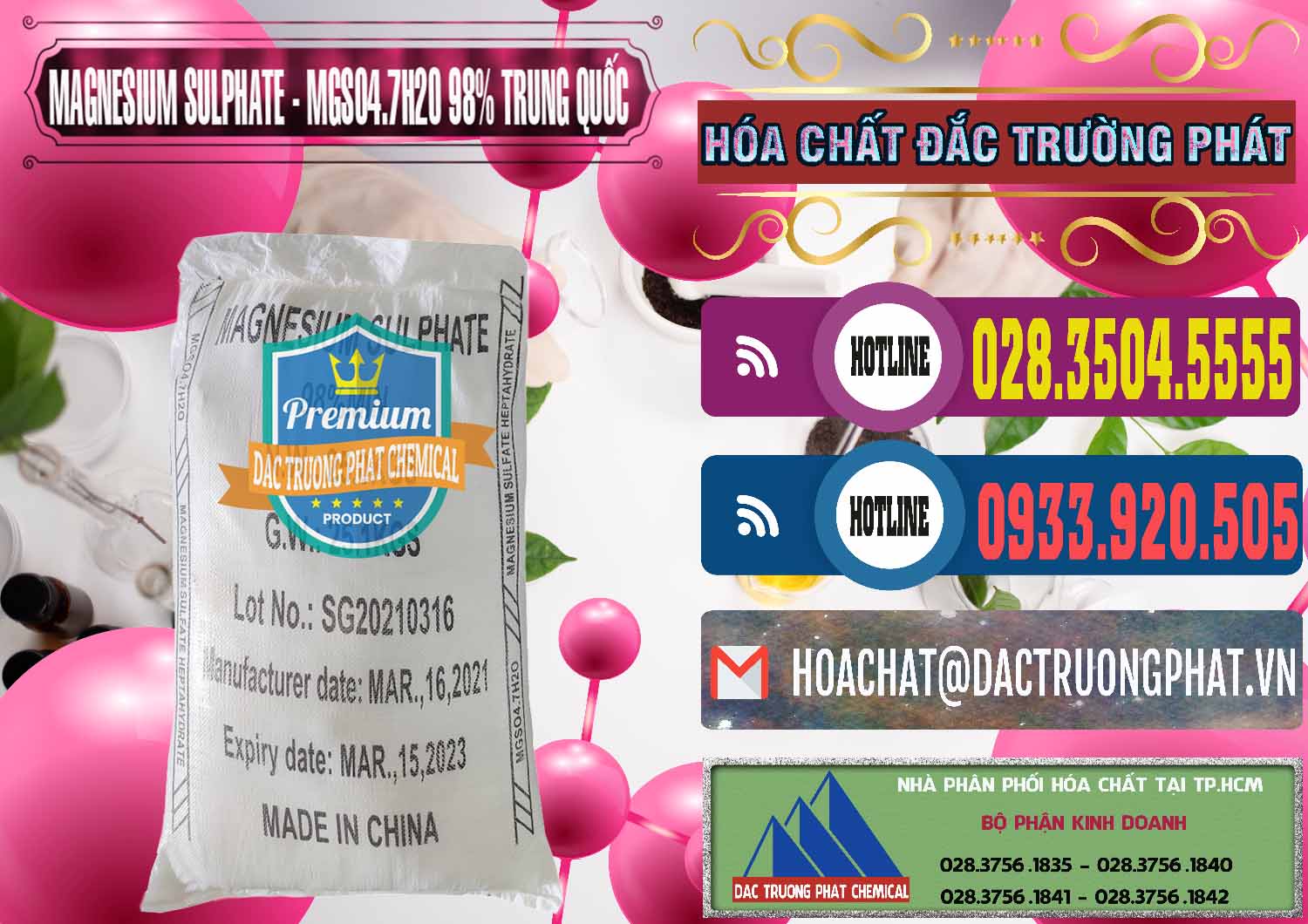 Đơn vị chuyên bán & cung ứng MGSO4.7H2O – Magnesium Sulphate 98% Trung Quốc China - 0229 - Cty chuyên bán - cung cấp hóa chất tại TP.HCM - muabanhoachat.com.vn