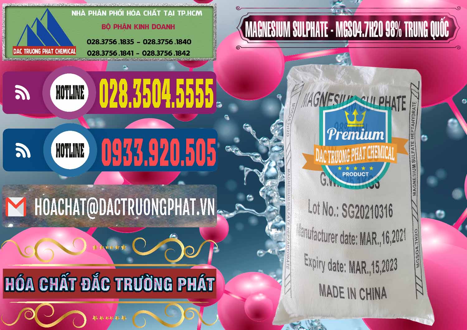 Cty bán _ cung ứng MGSO4.7H2O – Magnesium Sulphate 98% Trung Quốc China - 0229 - Cty bán & cung cấp hóa chất tại TP.HCM - muabanhoachat.com.vn