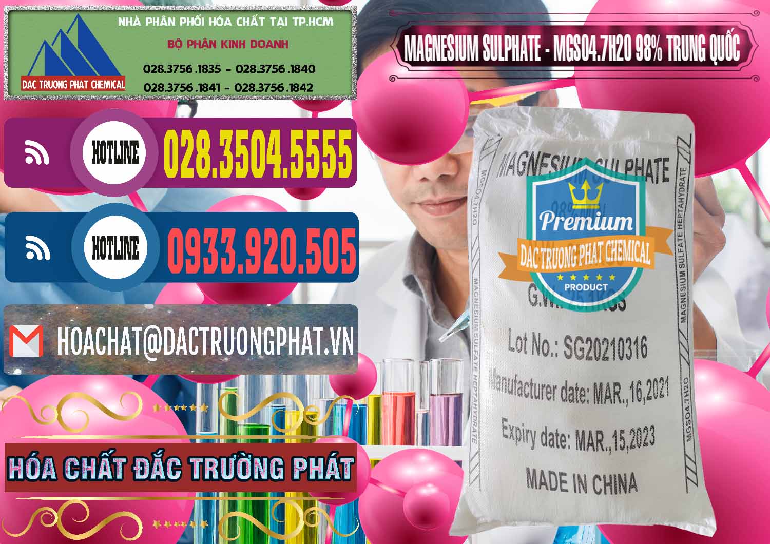 Nơi kinh doanh _ bán MGSO4.7H2O – Magnesium Sulphate 98% Trung Quốc China - 0229 - Cty cung cấp và phân phối hóa chất tại TP.HCM - muabanhoachat.com.vn