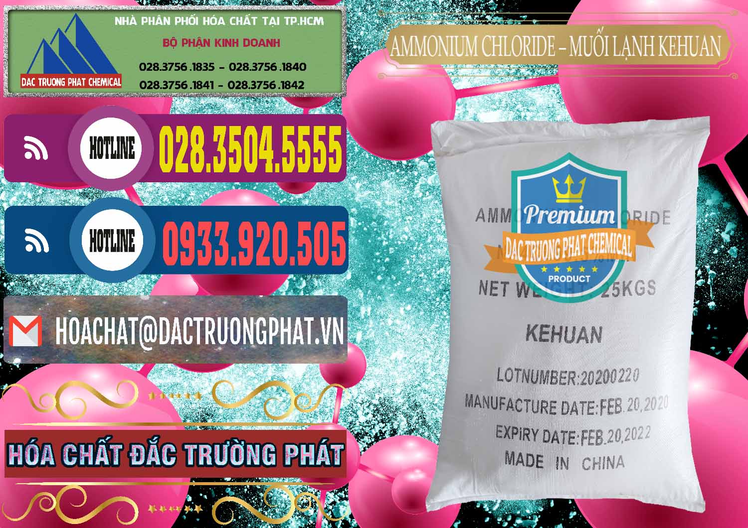 Chuyên cung cấp & bán Ammonium Chloride – NH4CL Muối Lạnh Kehuan Trung Quốc China - 0022 - Đơn vị chuyên cung cấp & nhập khẩu hóa chất tại TP.HCM - muabanhoachat.com.vn