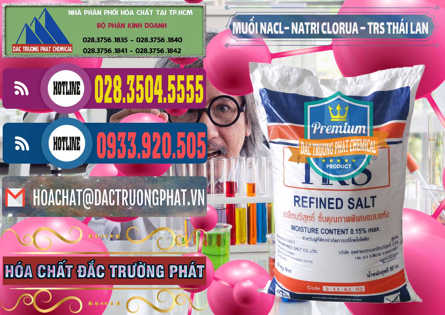 Công ty nhập khẩu _ bán Muối NaCL – Sodium Chloride TRS Thái Lan - 0096 - Phân phối & cung ứng hóa chất tại TP.HCM - muabanhoachat.com.vn