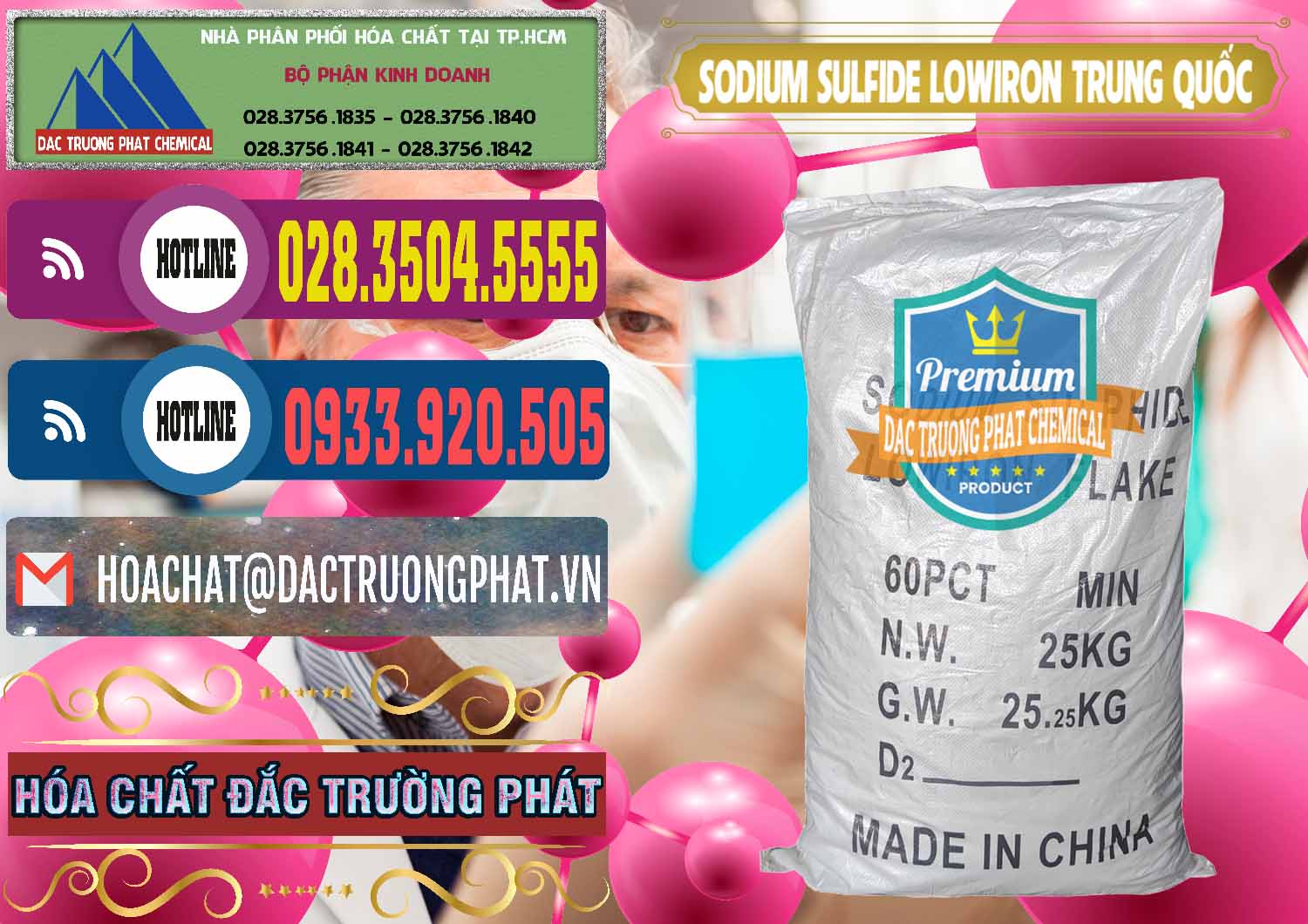 Cty chuyên nhập khẩu - bán Sodium Sulfide NA2S – Đá Thối Lowiron Trung Quốc China - 0227 - Công ty cung cấp và bán hóa chất tại TP.HCM - muabanhoachat.com.vn