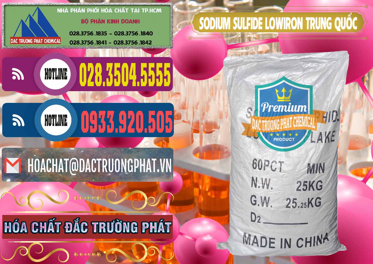Bán và cung ứng Sodium Sulfide NA2S – Đá Thối Lowiron Trung Quốc China - 0227 - Cty chuyên cung cấp - nhập khẩu hóa chất tại TP.HCM - muabanhoachat.com.vn