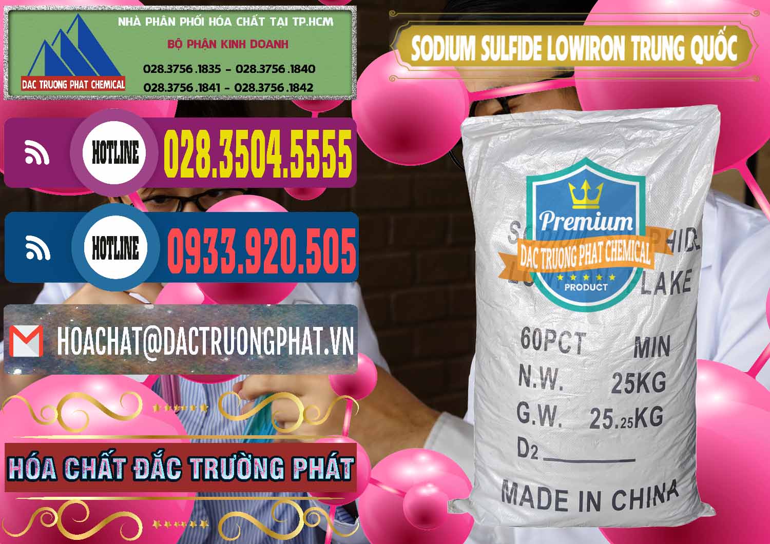 Đơn vị chuyên kinh doanh _ bán Sodium Sulfide NA2S – Đá Thối Lowiron Trung Quốc China - 0227 - Chuyên kinh doanh - cung cấp hóa chất tại TP.HCM - muabanhoachat.com.vn